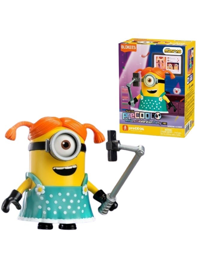 BLOKEES Minions PreCool Celebration Party Building Figure – 4+ PCS Construction Toy for Kids | Genuine Licensed Illumination Model Kit | Fun Collectible Gift for Boys UAE - Image 2